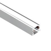 Ivela stroomrail SQUARE 48 V, wit, lengte 300 cm, metaal