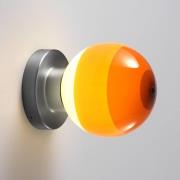 MARSET LED wandlamp Dipping Light A2, oranje/grijs