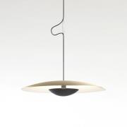 MARSET Ginger LED hanger, Triac Ø32cm messing/wit