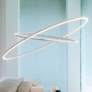 Nemo Ellisse Dubbele hanglamp 2700K aluminium