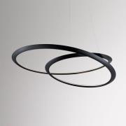 NEMO Kepler hanglamp 2.700K Up Ø110cm zwart