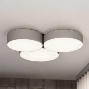 EGLO connect Smart LED plafondlamp Barbano-Z, grijs