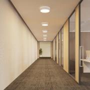 Arcchio LED plafondlamp Vanida, wit, Ø 40 cm, omhoog/omlaag