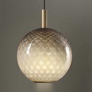 OLEV LED-pendel BEAM STICK NUANCE BALLOTON bruin Ø 35 cm 927