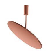 OLEV LED plafondlamp FLUENTIS, aardebruin, Ø 54 cm, metaal 927