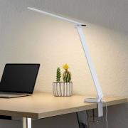 Prios LED tafellamp Tamarin, hoogte 40 cm, wit, dimbaar