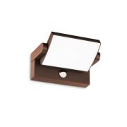 Ideal Lux LED buiten wandlamp Swipe Sensor, koffie, IP54
