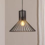 Hanglamp Fellini MR-757, zwart, metaal, Ø 38 cm