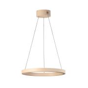 LED hanglamp Silvio, Ø 60 cm, zandkleurig, metaal, CCT