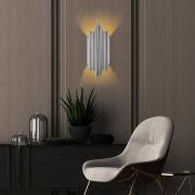 Wandlamp Reis, chroom, metaal, hoogte 50 cm