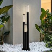 Lindby tuinpadverlichting Gavros, gegoten aluminium, 3-lamps