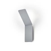 Ava LED wandlamp, mat nikkel, aluminium, 1-lamp