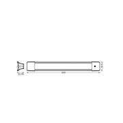 OSRAM LED kantoor hanglamp OFFICE LINE, lengte 60 cm, wit schakelaar