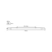 OSRAM vochtbestendige LED lamp SUBMARINE SLIM VALUE, 72 cm, IP65