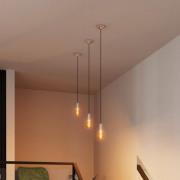 OSRAM hanglamp VINTAGE 1906 ROUND, chroom, metaal, Ø 10 cm