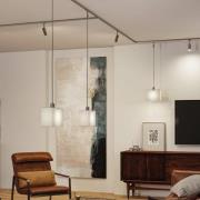 Paulmann URail lampenkap Verona 2Easy, grijs, 25 x 13 cm