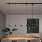 Paulmann URail hanglamp Cover, zwart mat, GU10