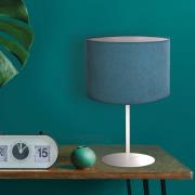 Tafellamp Pastel Roller hoogte 30 cm turquoise