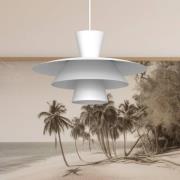 Hanglamp Plato, wit, metaal, Ø 38 cm, E27