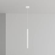 LED hanglamp Rulo, beige, staal, Ø 3,2 cm