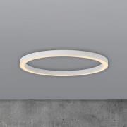 PURE LED plafondlamp Lines, Ø 70 cm, wit, CCT-afstandsbediening