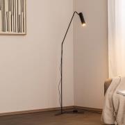 Vloerlamp Eye Super met beweegbare kop, zwart