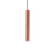 Ideal Lux hanglamp Look, koperkleurig, Ø 6 cm, metaal