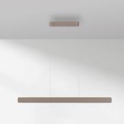 Paul Neuhaus LED hanglamp Q-Stretto, brons, 120 cm
