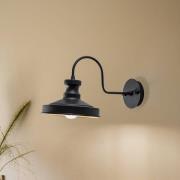 Wandlamp Berceste 182-A zwart/goud