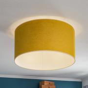Plafondlamp Pastel Roller Ø 60 cm mosterd