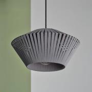 OSRAM hanglamp Decor Stripes Ø 30,5 cm, grijs, textiel, E27