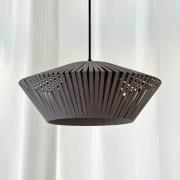 OSRAM hanglamp Decor Stripes Ø 40,5 cm, grijs, textiel, E27