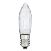 E10 3W 34V reservelampen 3 stuks per pak kaarsvorm