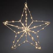 LED sfeerlamp zilverster 37x36 cm