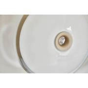 LOOM DESIGN LED plafondlamp wit, grijs, glas, Ø 20 cm