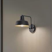 Wandlamp Berceste 181-A zwart/goud