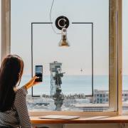 MARSET hanglamp Atlas, 2.700 K, Ø 11 cm, transparant