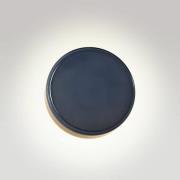 MARSET LED wandlamp Caramel, blauw, Ø 22 cm, TRIAC, glas