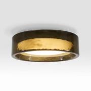 MARSET LED plafondlamp Ringo, Ø 90 cm, donker rookgrijs