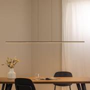 LED hanglamp BAR, olijfgroen, lengte 150 cm, metaal, 32 W