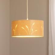 Boho Auris hanglamp, beige, Ø 40 cm, textiel