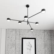 Hanglamp Natsu, lengte 84 cm, metaal, 6-lamps.