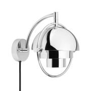 Gubi wandlamp Multi-Lite, chroom, metaal, G9