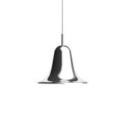Verpan hanglamp Pantop, chroom, Ø 23 cm, metaal, E14