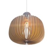 Hanglamp Hazo, Ø 43 cm, naturelkleurig, hout