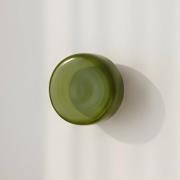 Wandlamp BonBon, groen, Ø 16 cm, glas