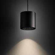 Hanglamp Point Duo, zwart, staal, Ø 13 cm, GU10