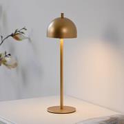 Schöner Wohnen LED tafellamp op batterijen Bellies, goudkleurig, IP54
