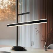 LED hanglamp Arcola zwart, lengte 152 cm Touchdimmer, CCT