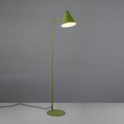 Vloerlamp Cosima, groen, hoogte 126 cm, metaal